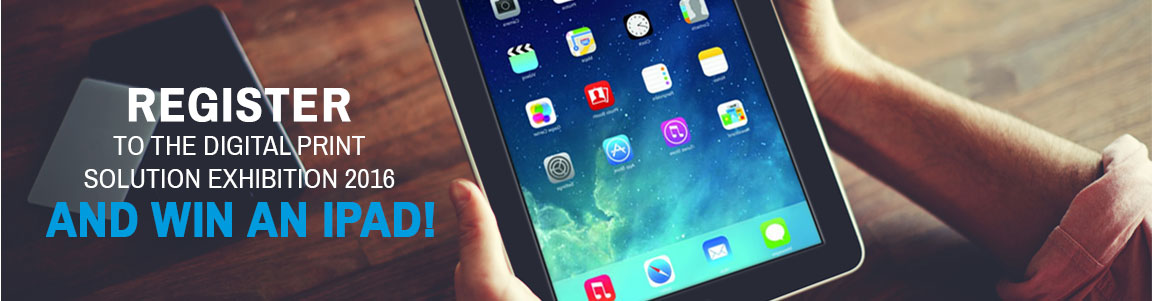 REGISTER NOW FOR A CHANCE TO WIN AN IPAD